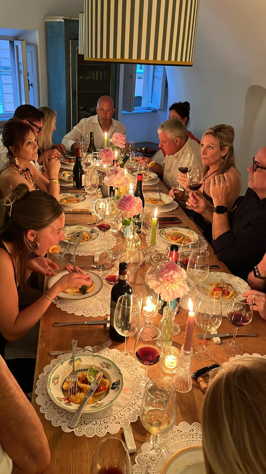 Shared Dinner in a Private Home in Trastevere